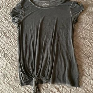 american eagle soft and sexy knot t shirt